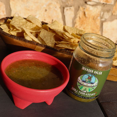 Invader Tomatillo Salsa - The Pepper Pantry (Formerly Marie Sharp's)